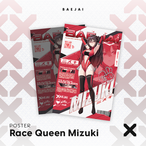 Race Queen Mizuki Poster