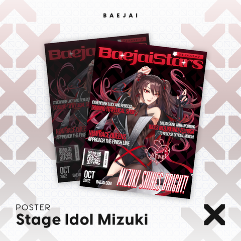 Stage Idol Mizuki Poster