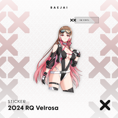 2024 Racequeen Velrosa Sticker