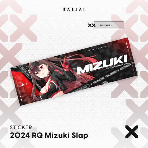 2024 Racequeen Mizuki Slap Sticker