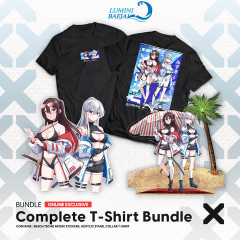 Luminix x Baejai Complete Tshirt Bundle