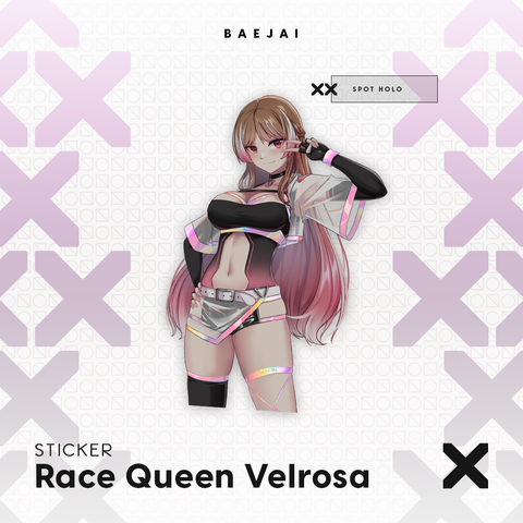 Race Queen Velrosa Sticker