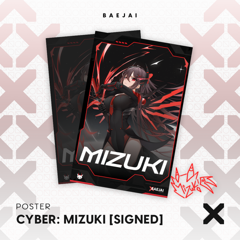 CYBER: Mizuki Poster [PREORDER]