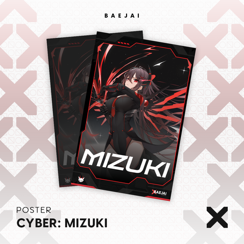CYBER: Mizuki Poster [PREORDER]