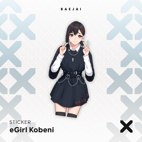 eGirl Kobeni Sticker