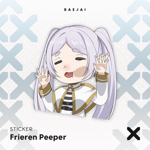 Frieren Peeper Sticker