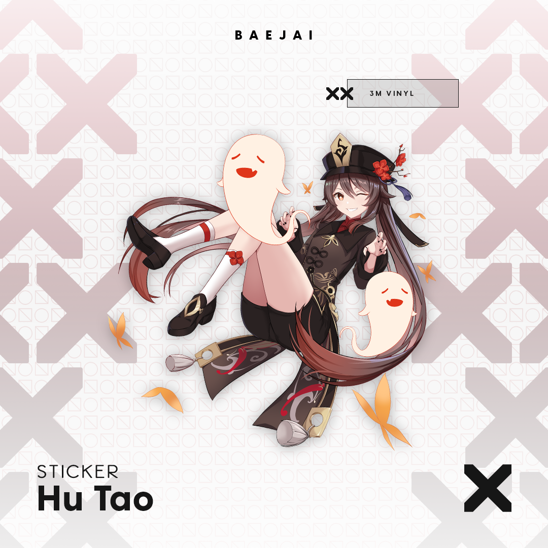 Hu Tao Sticker– Baejai