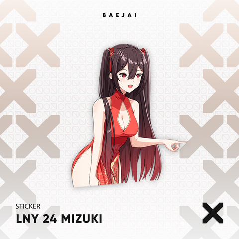 LNY 24 Mizuki Sticker