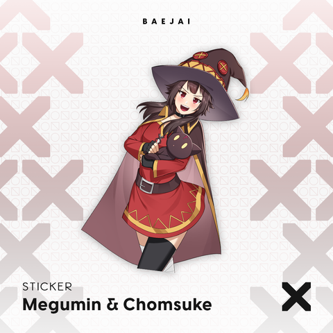 Megumin & Chomsuke Sticker