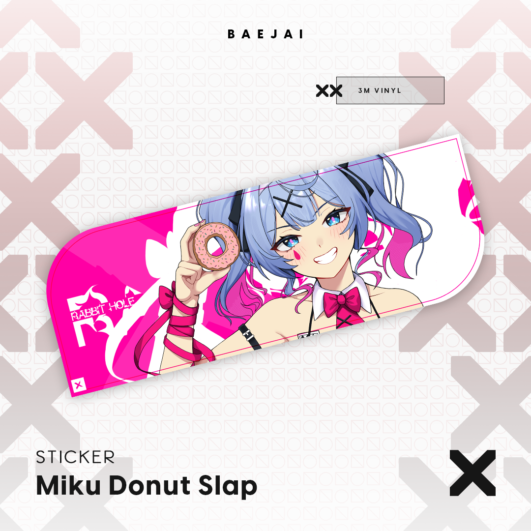 Rabbit Hole Miku Slap Sticker– Baejai