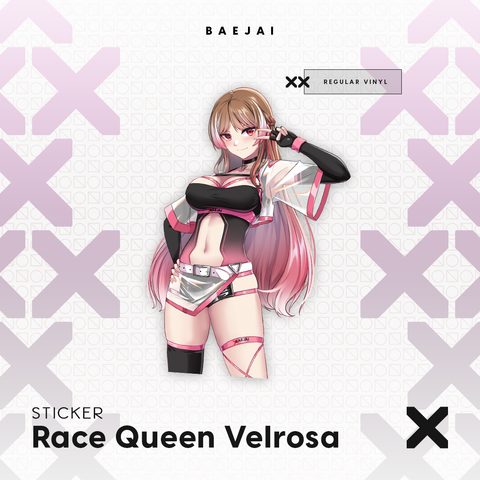Race Queen Velrosa Sticker