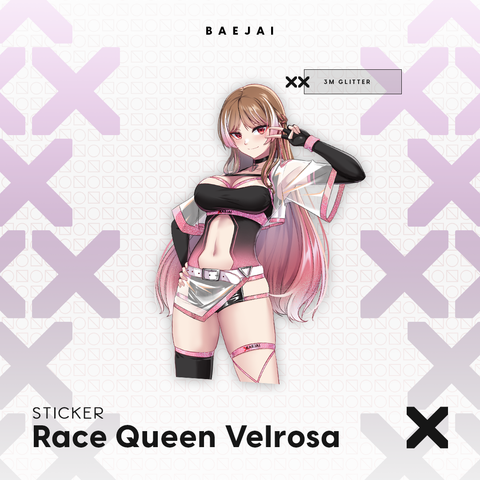 Race Queen Velrosa Sticker