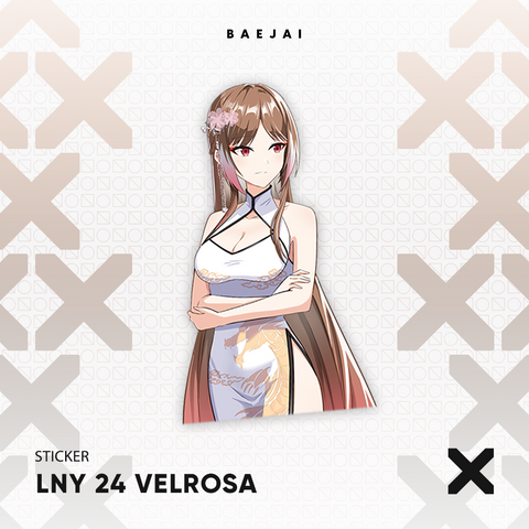 LNY 24 Velrosa Sticker