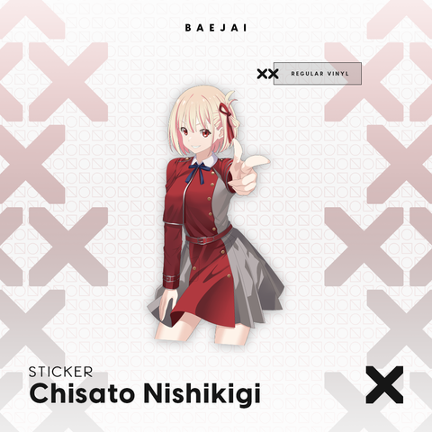 Chisato Nishikigi Sticker