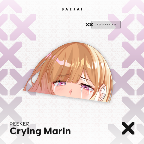 Crying Marin Peeker