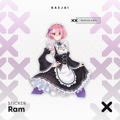 Re:Zero Ram Sticker