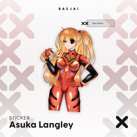 Asuka Langley Sticker