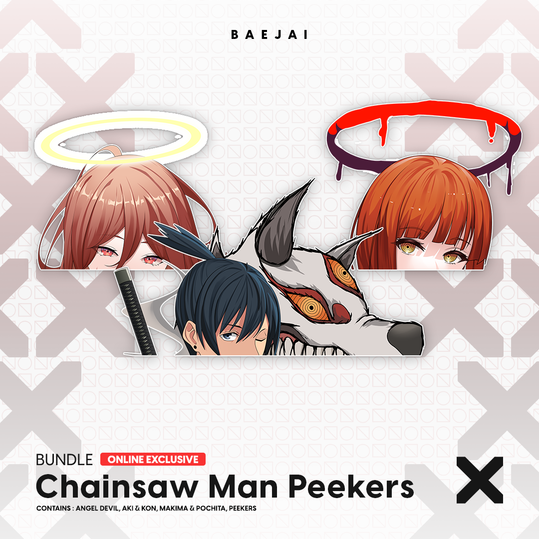 Chainsaw Man Peeker Bundle Online Exclusive Baejai