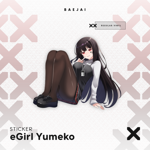 eGirl Yumeko Sticker