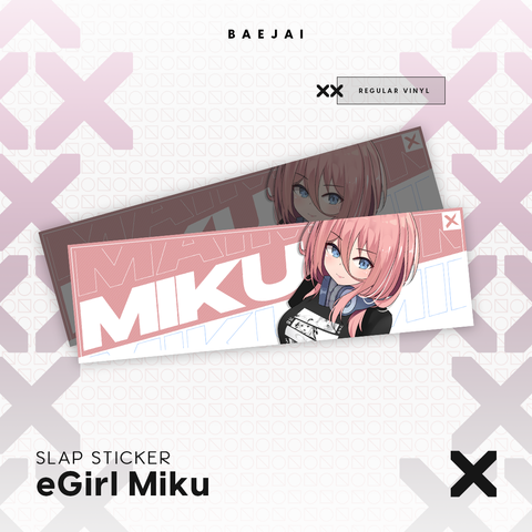 eGirl Miku Slap Sticker