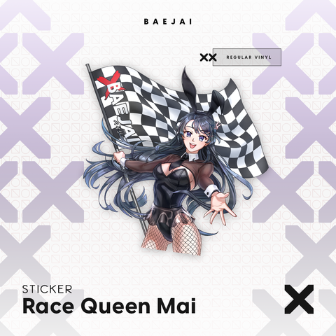 Race Queen Mai Sticker